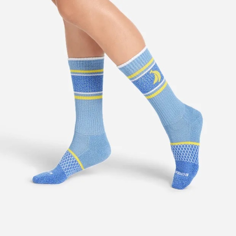 BOMBAS MINIONS 4 PACK CALF CREW SOCKS M UNISEX - Picture 4 of 11